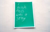 I wish this was a song, 2026